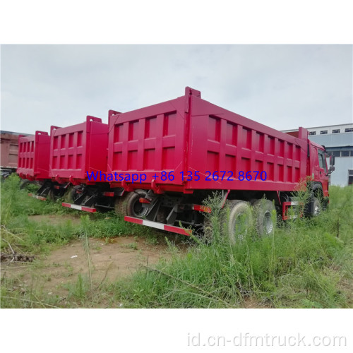 SINOTRUCK HOWO Bekas dump truck 6X4